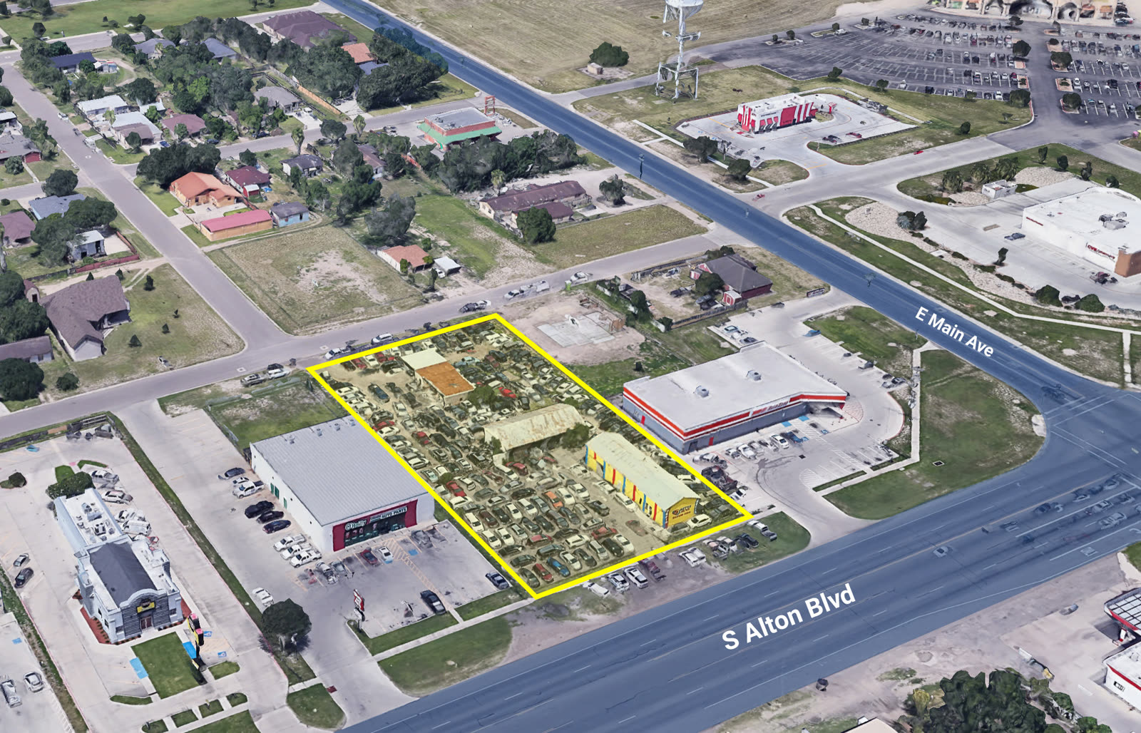 Aerial view of 113 S Alton Blvd, 113 S Alton Blvd, Alton, TX 78573